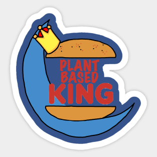 modern burger Sticker